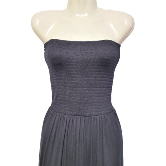 Strapless Black Jumpsuit Wide Leg Jumpsuit - Size S, M, L - NEW ! - Picture 2 of 12